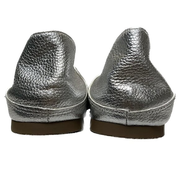 Franco Sarto Silver L-Gracie Slip-On Loafers - EUC - Picture 5 of 8